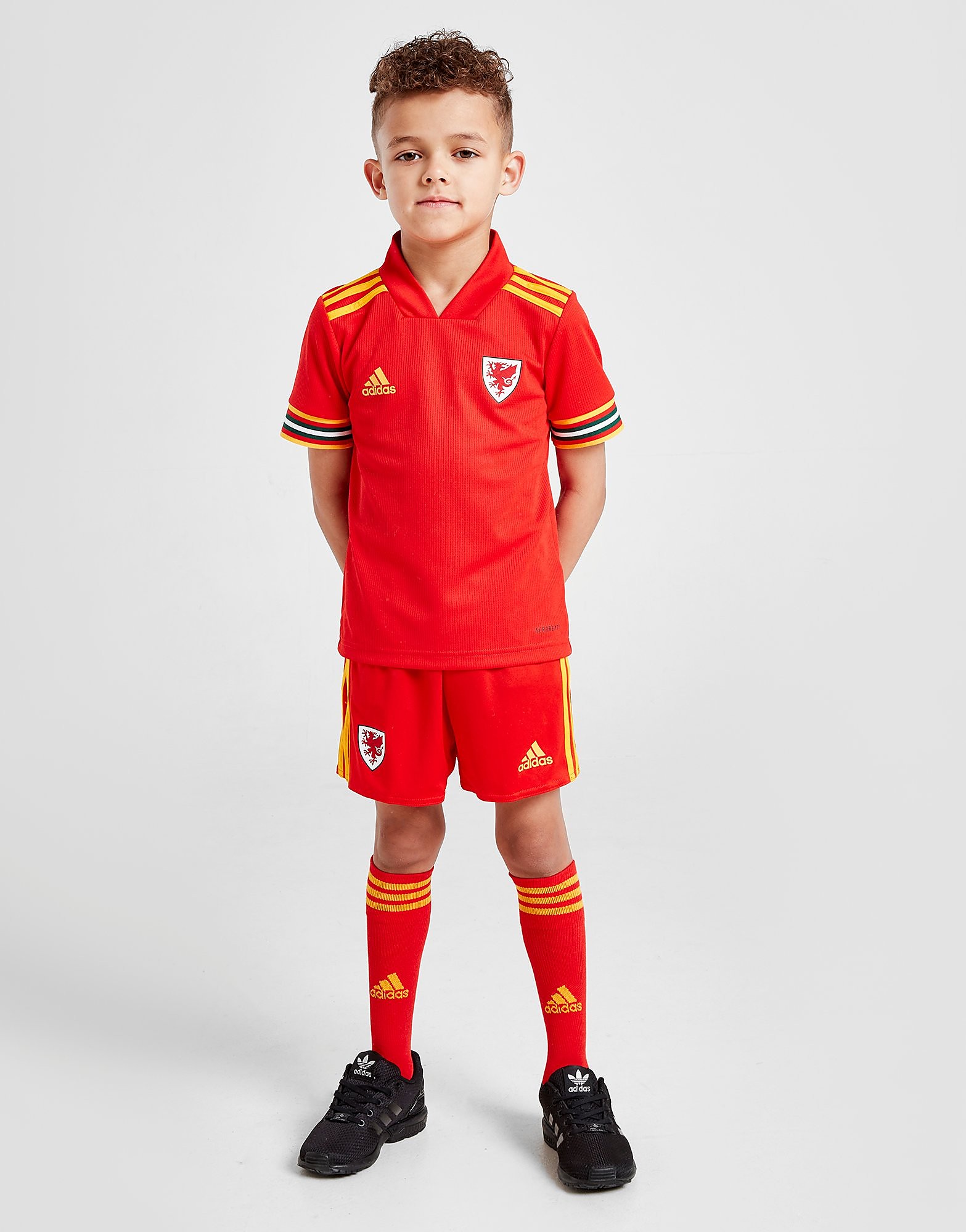 

adidas Wales 2020 Home Kit Children - Red/Yellow - Kids, Red/Yellow