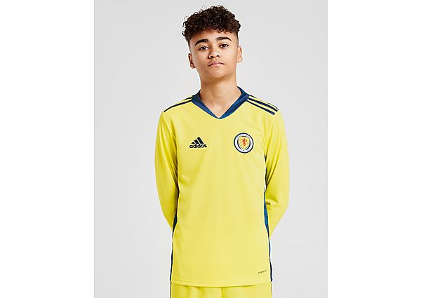 adidas Maillot Ecosse 2020 Domicile Gardien de But Junior - Yellow/Blue, Yellow/Blue