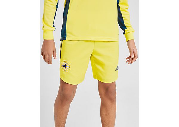 adidas Short Domicile Irlande du Nord Gardien de but Enfant - Yellow/Blue, Yellow/Blue