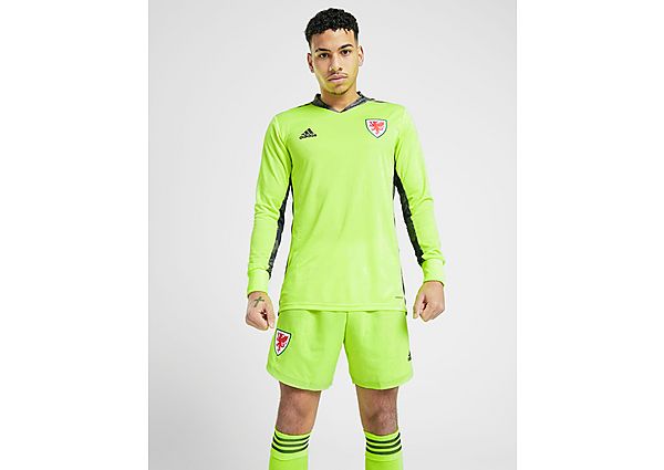 adidas Short Gardien de but Domicile Pays de Galles 2020 Homme - Green, Green