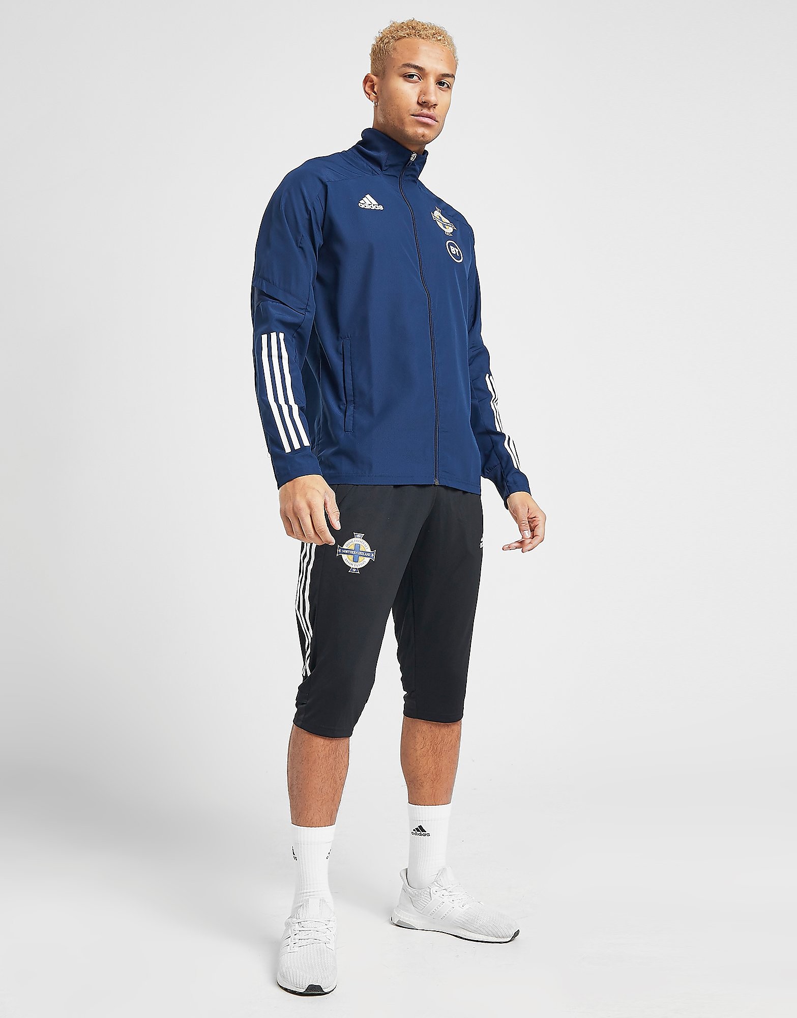 

adidas Northern Ireland Condivo 20 3/4 Track Pants - Black - Mens, Black