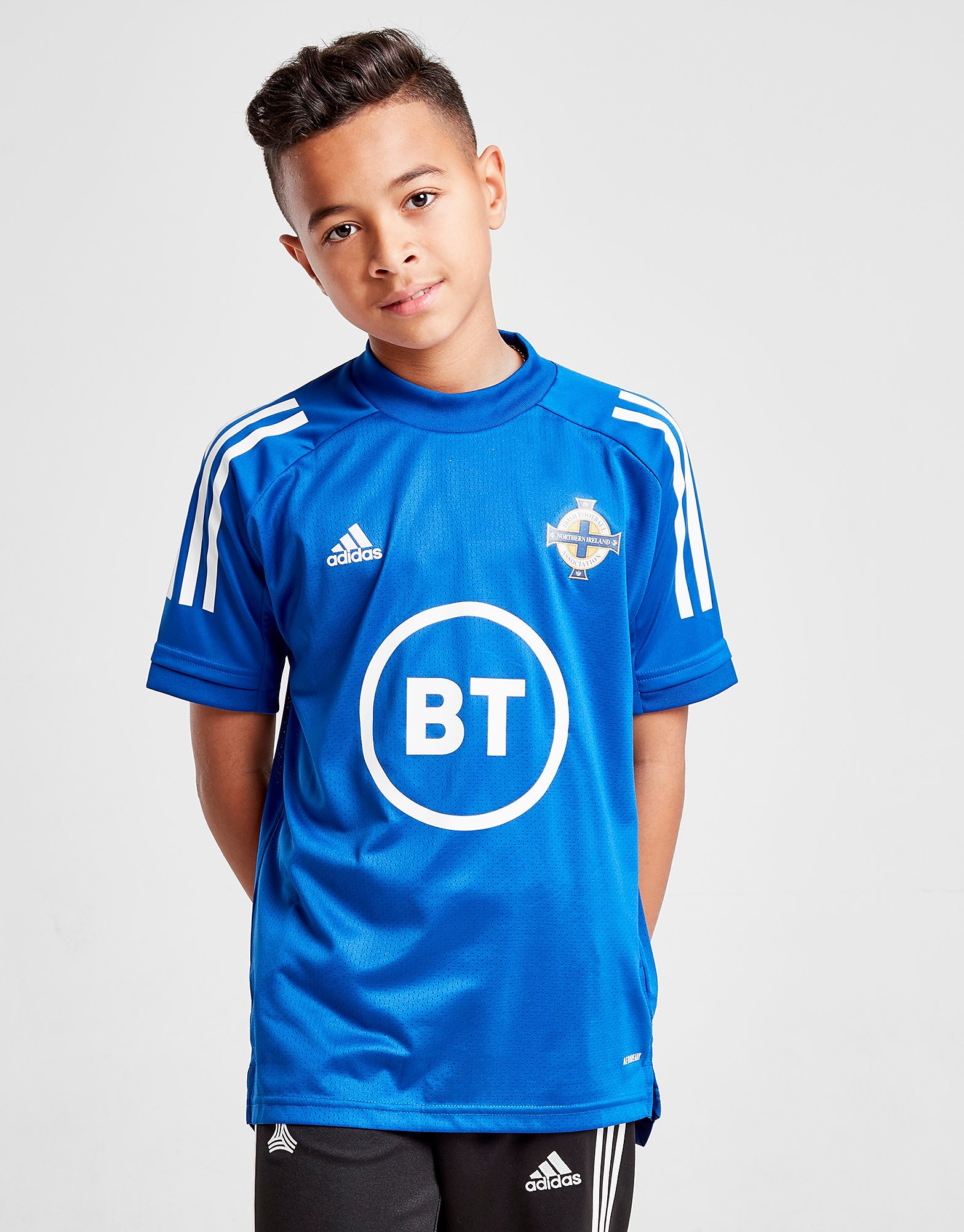 

adidas Northern Ireland Condivo 20 Training Shirt Junior - Blue/White - Kids, Blue/White