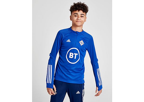 adidas Haut de Survêtement Irlande du Nord Condivo 20 1/2 Zippé Junior - Blue, Blue