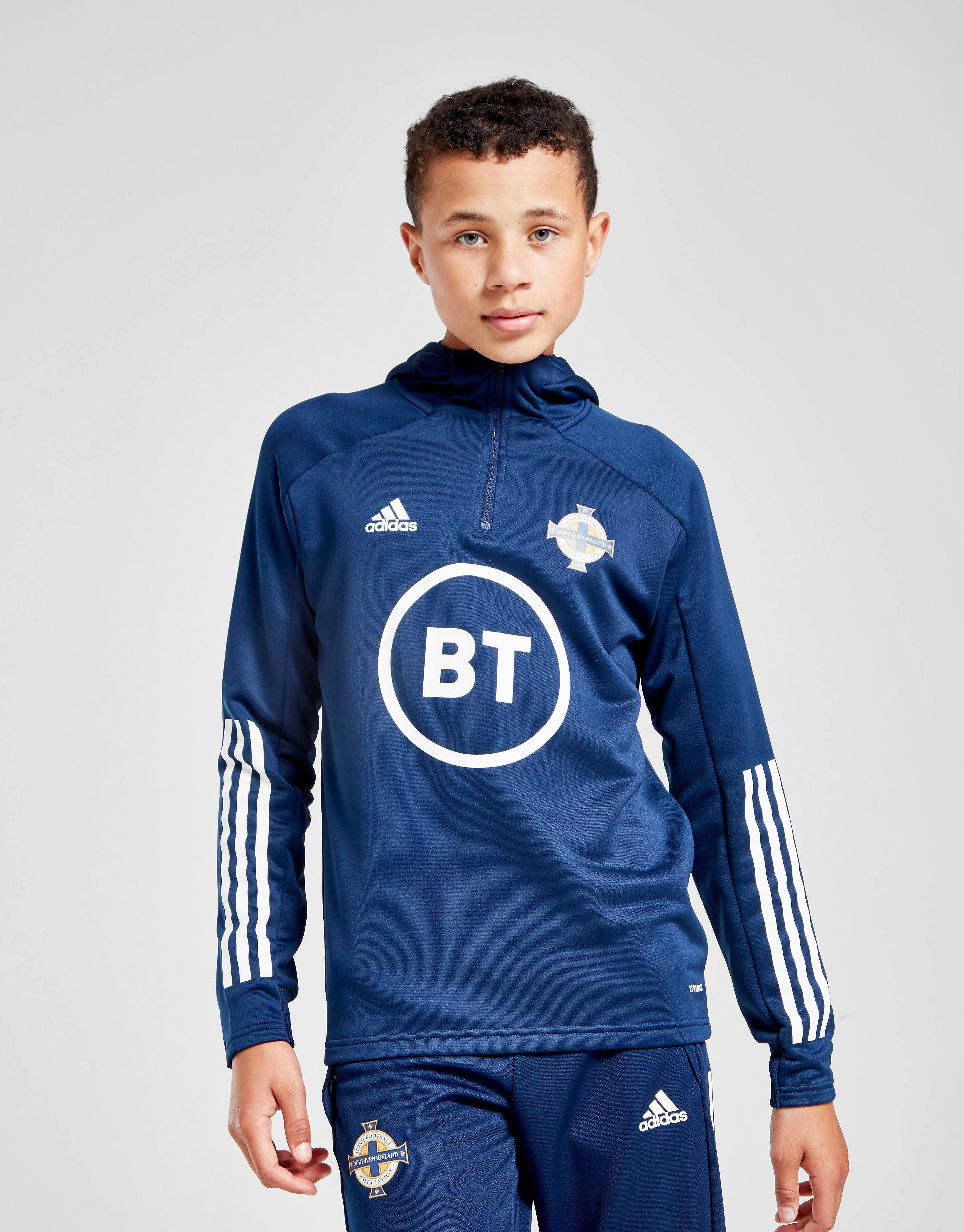 

adidas Northern Ireland Condivo 20 Track Hoodie Junior - Navy - Kids, Navy