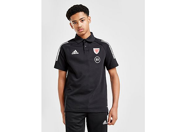 adidas Polo Pays de Galles Condivo 20 Enfant - Black, Black