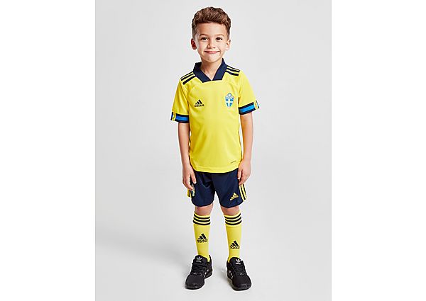 adidas Kit Suède 2020 Domicile Enfant - Yellow/Navy, Yellow/Navy