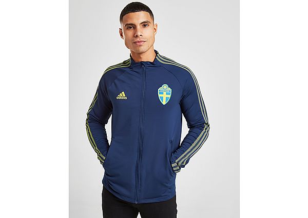 adidas Veste Suède Anthem Homme - Blue/Yellow, Blue/Yellow