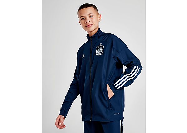 adidas Veste Espagne Presentation Junior - Navy/White, Navy/White