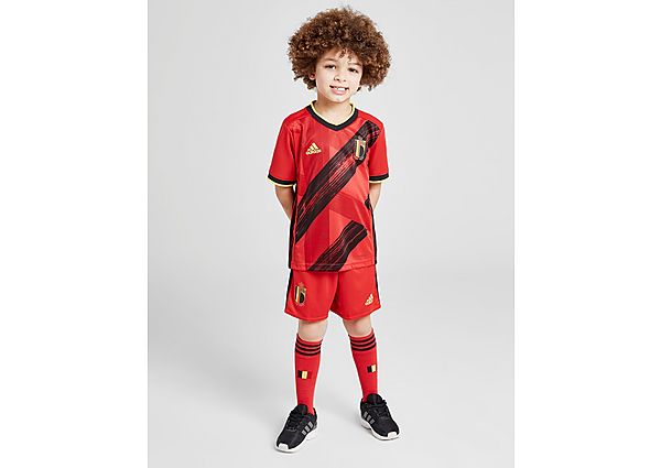 adidas Kit Belgique 2020 Domicile Enfant - Red, Red