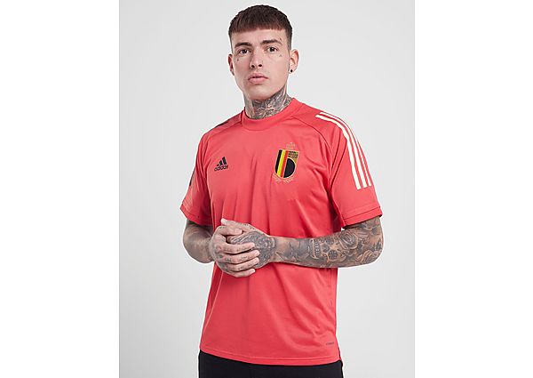 adidas Maillot d'entraînement Belgique Homme - Red, Red