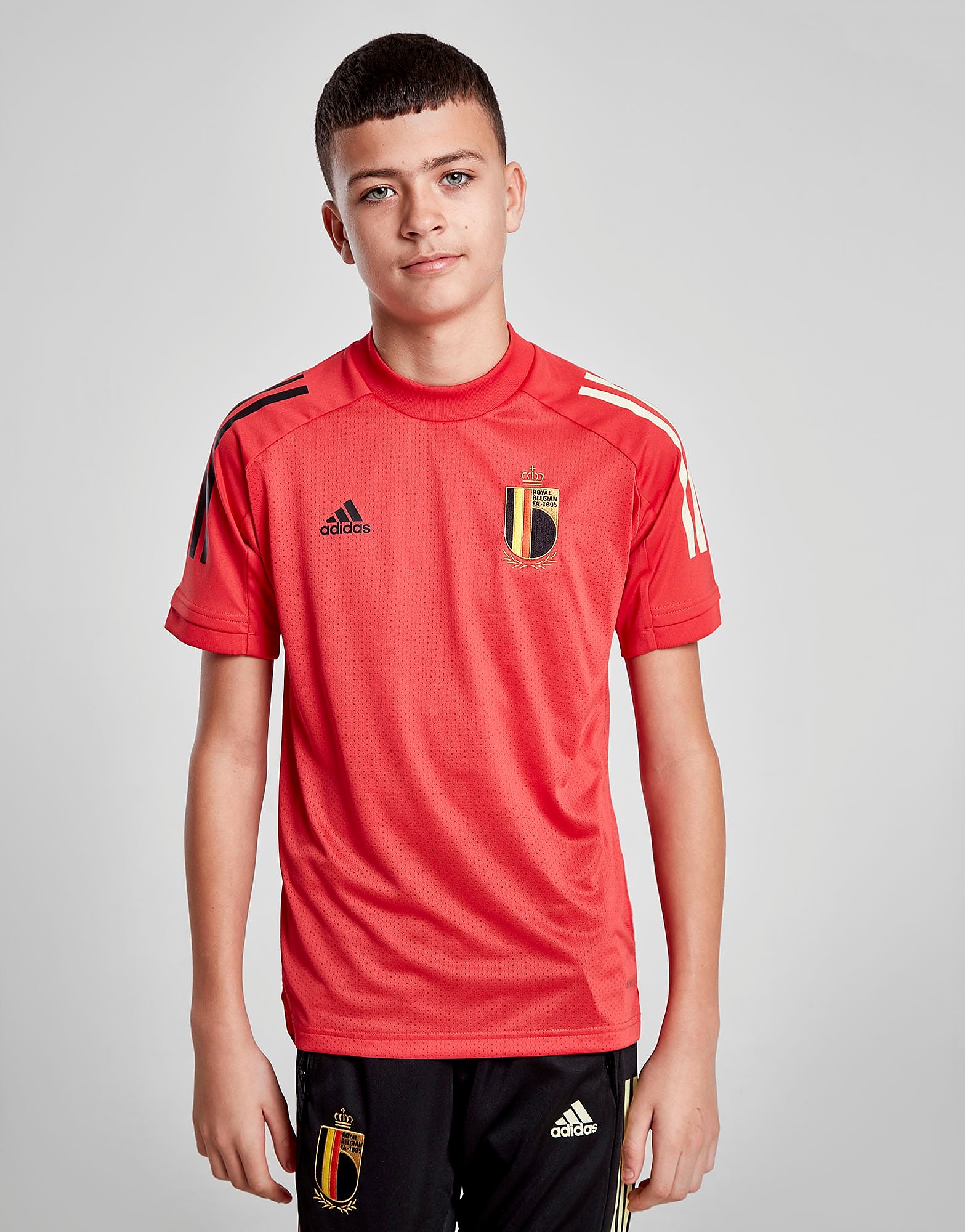 

adidas Belgium Training Shirt Junior - Glory Red - Kids, Glory Red