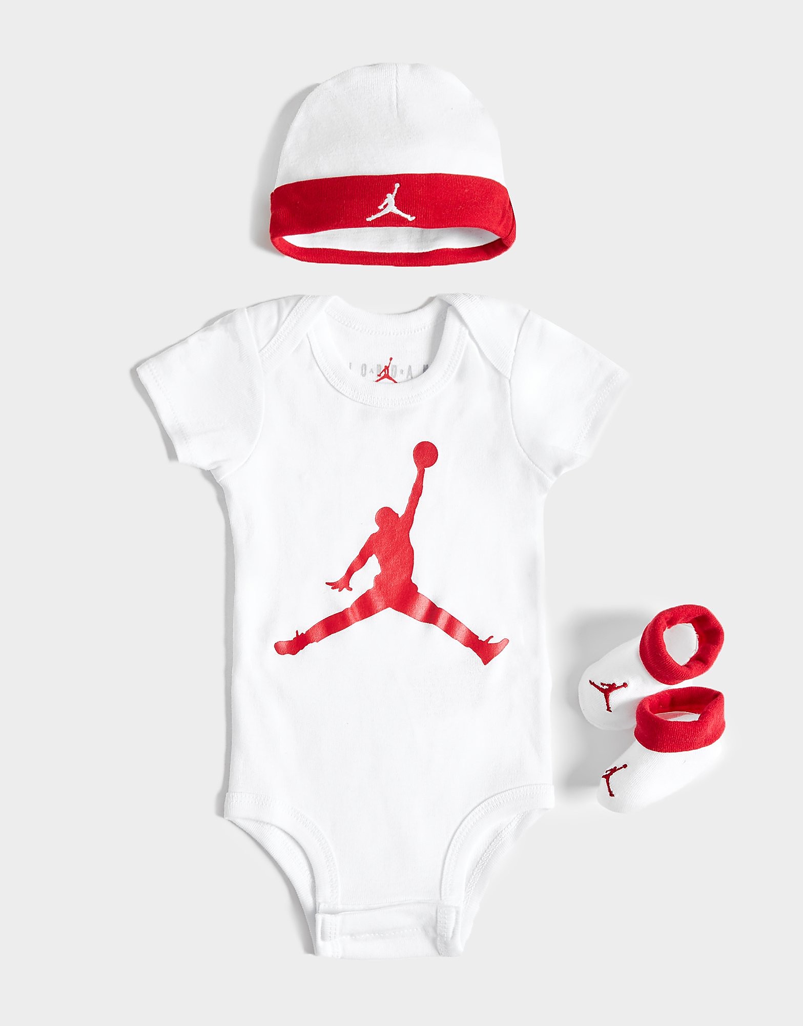 

Jordan 3 Piece Jumpman Set Infant - White/Red - Kids, White/Red