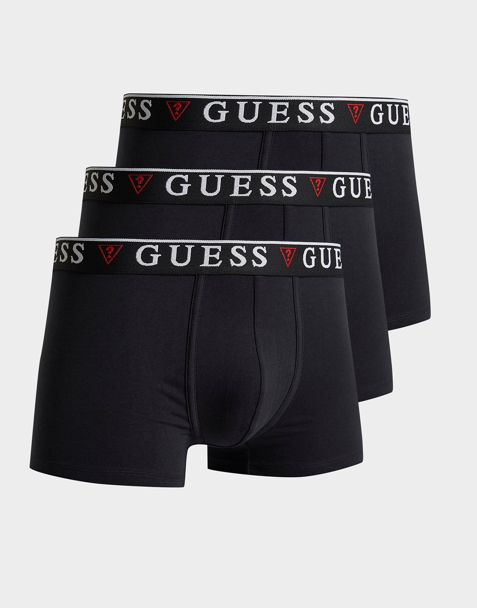 

GUESS 3 Pack Boxer Shorts - Black - Mens, Black