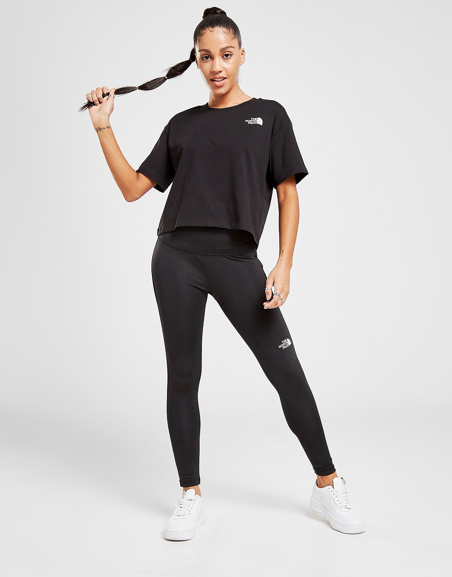 

The North Face Dome Logo 7/8 Tights - Black - Womens, Black