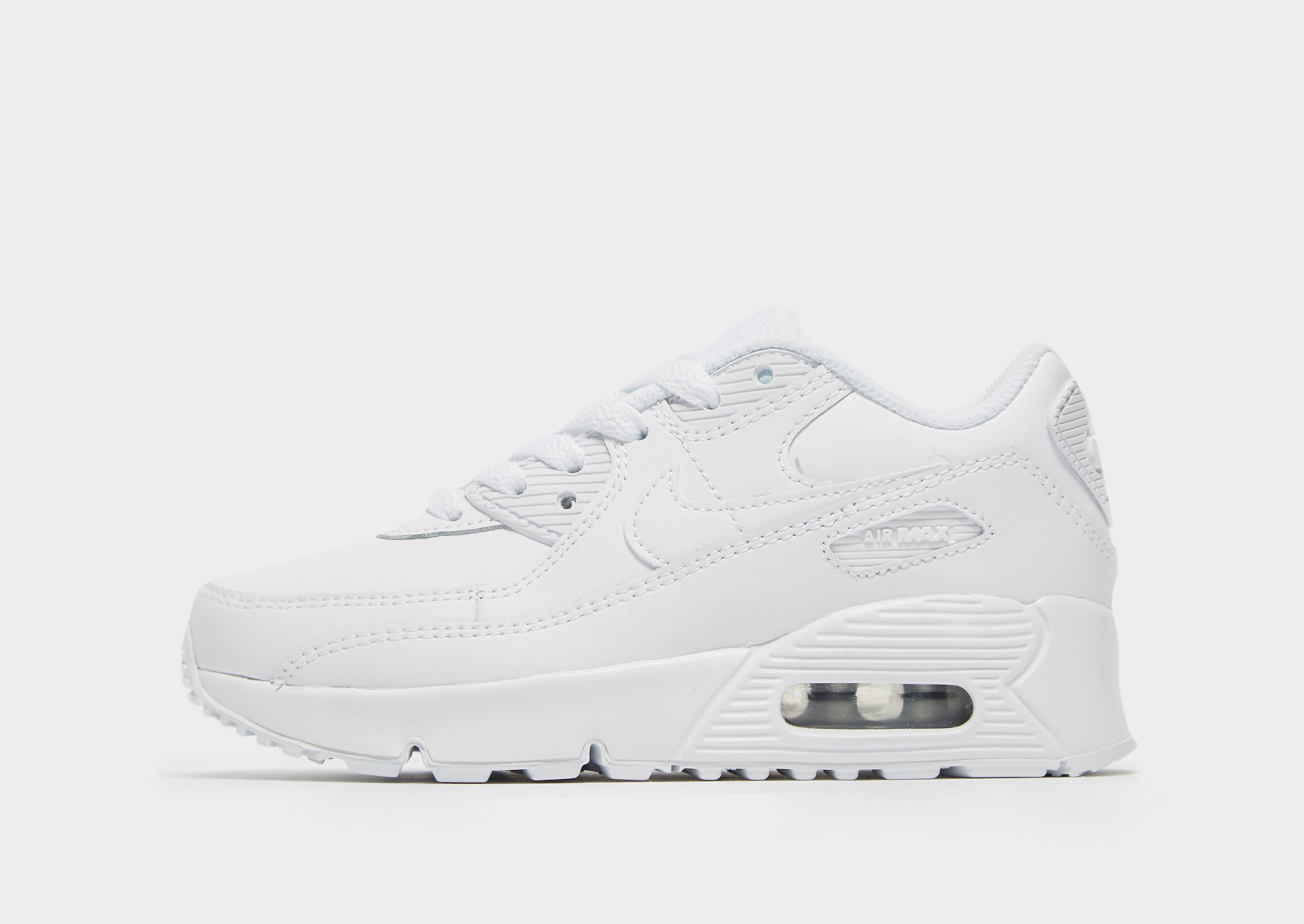 

Nike Air Max 90 Children - White/Metallic Silver/White/White - Kids, White/Metallic Silver/White/White