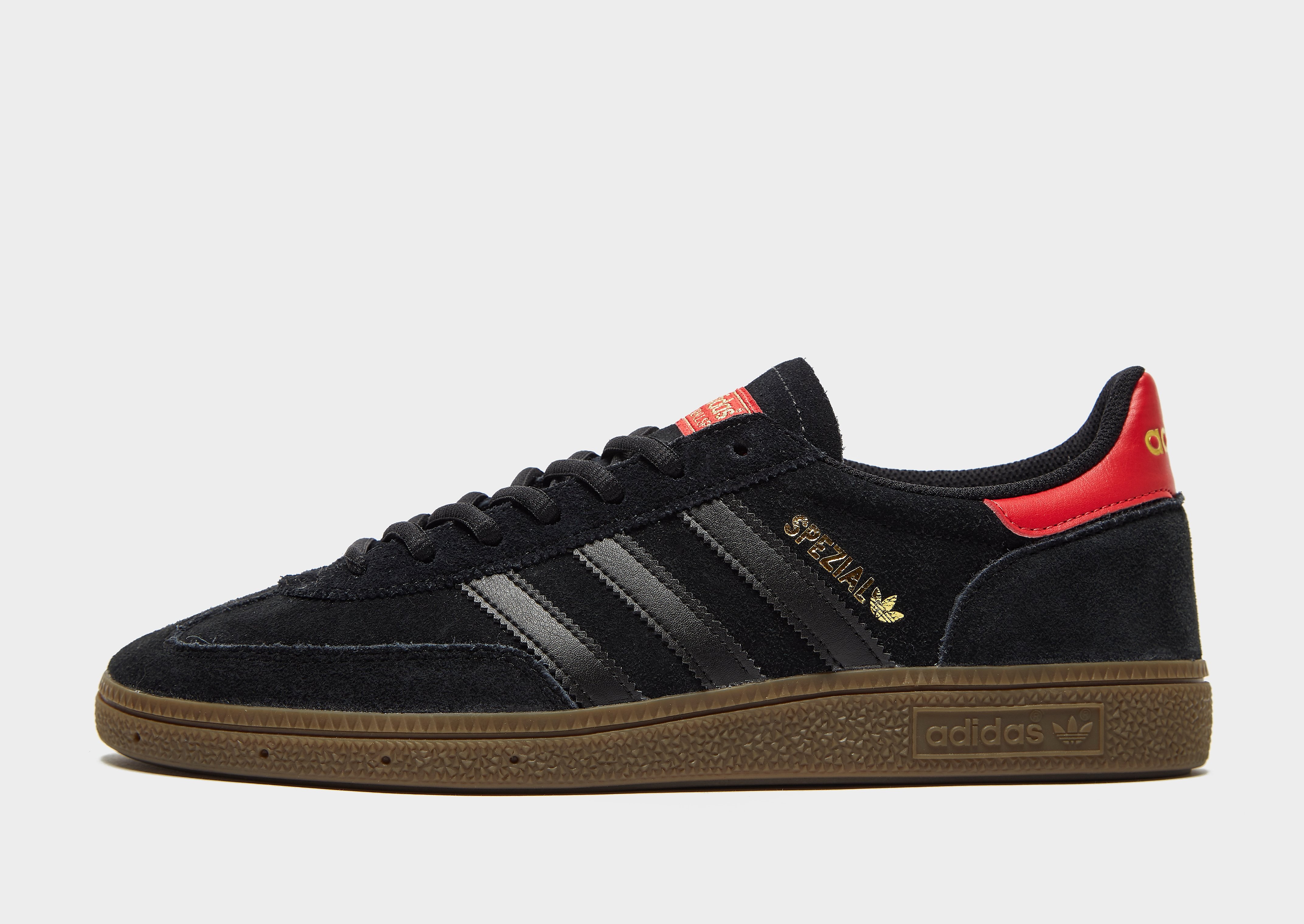 

adidas Originals Handball Spezial - Black/Red - Mens, Black/Red