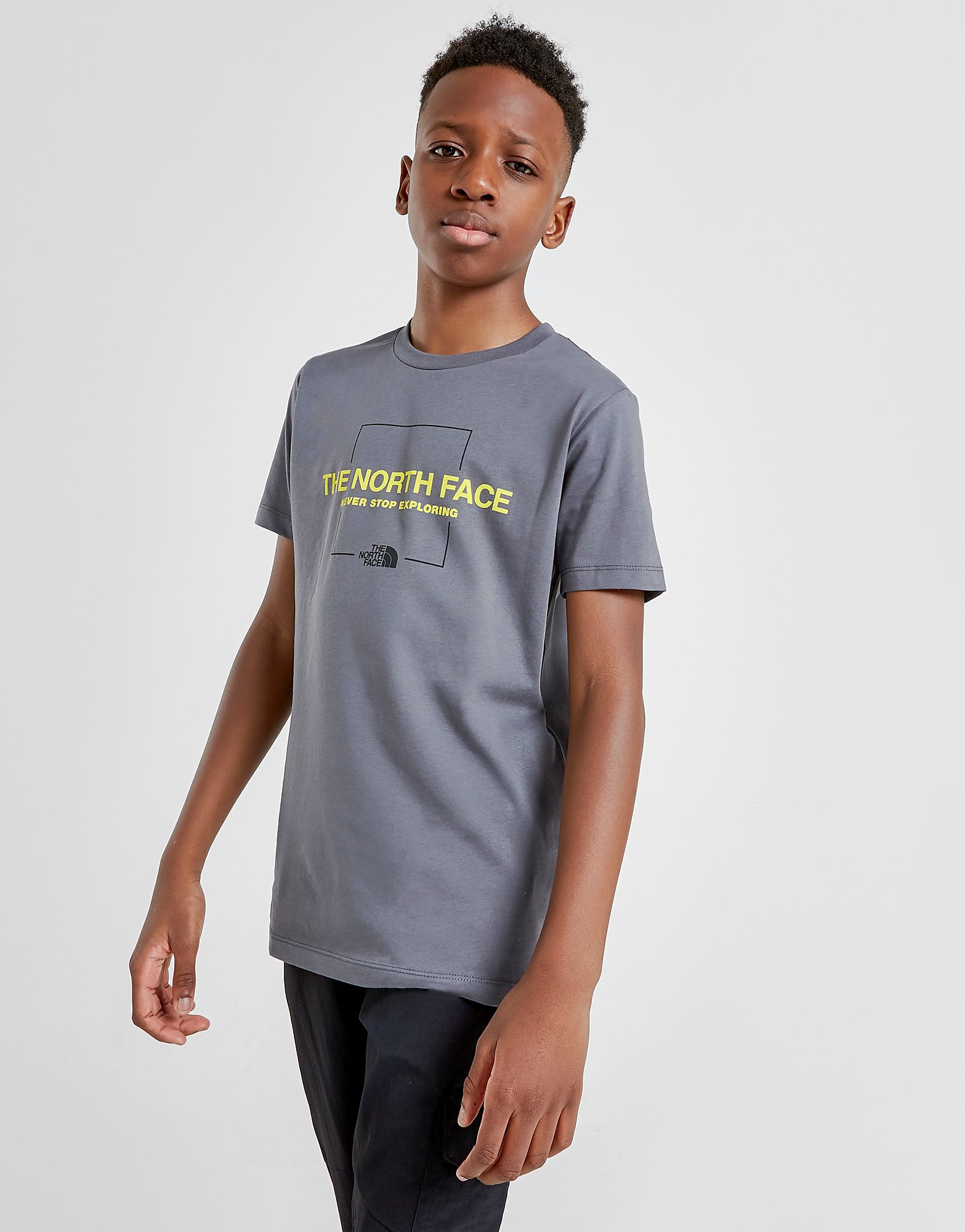 

The North Face Linear T-Shirt Junior - Only at JD - Grey - Kids, Grey
