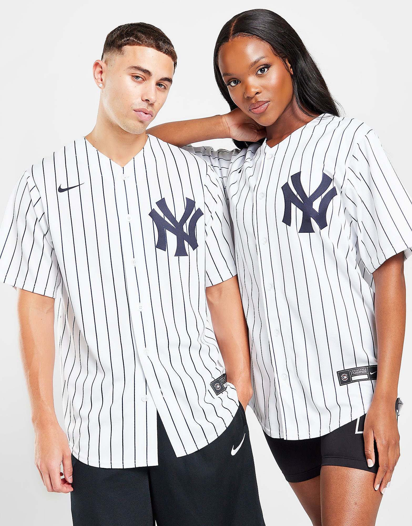 

Nike MLB New York Yankees Home Jersey Men's - WHITE/Navy, WHITE/Navy