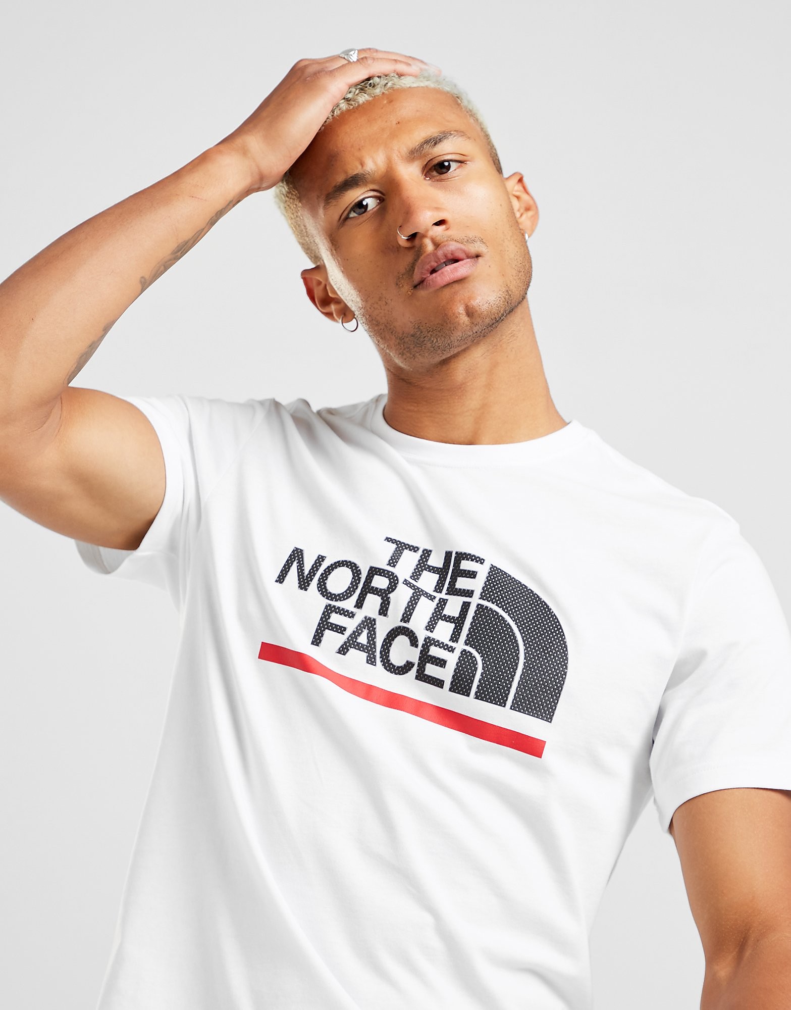 

The North Face Large Raised Logo T-Shirt - Only at JD - White - Mens, White