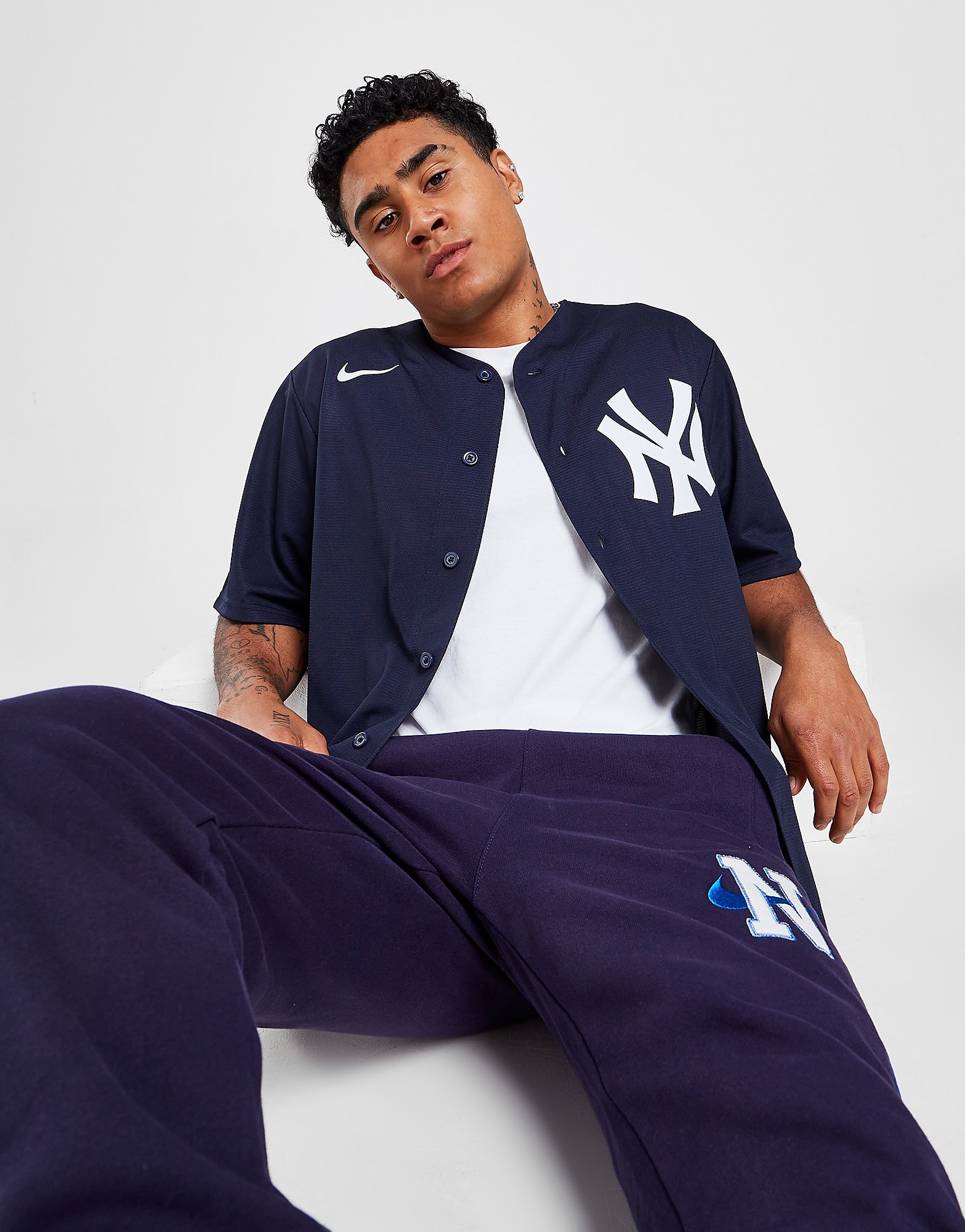 

Nike MLB New York Yankees Alternate Jersey Men's - Navy, Navy