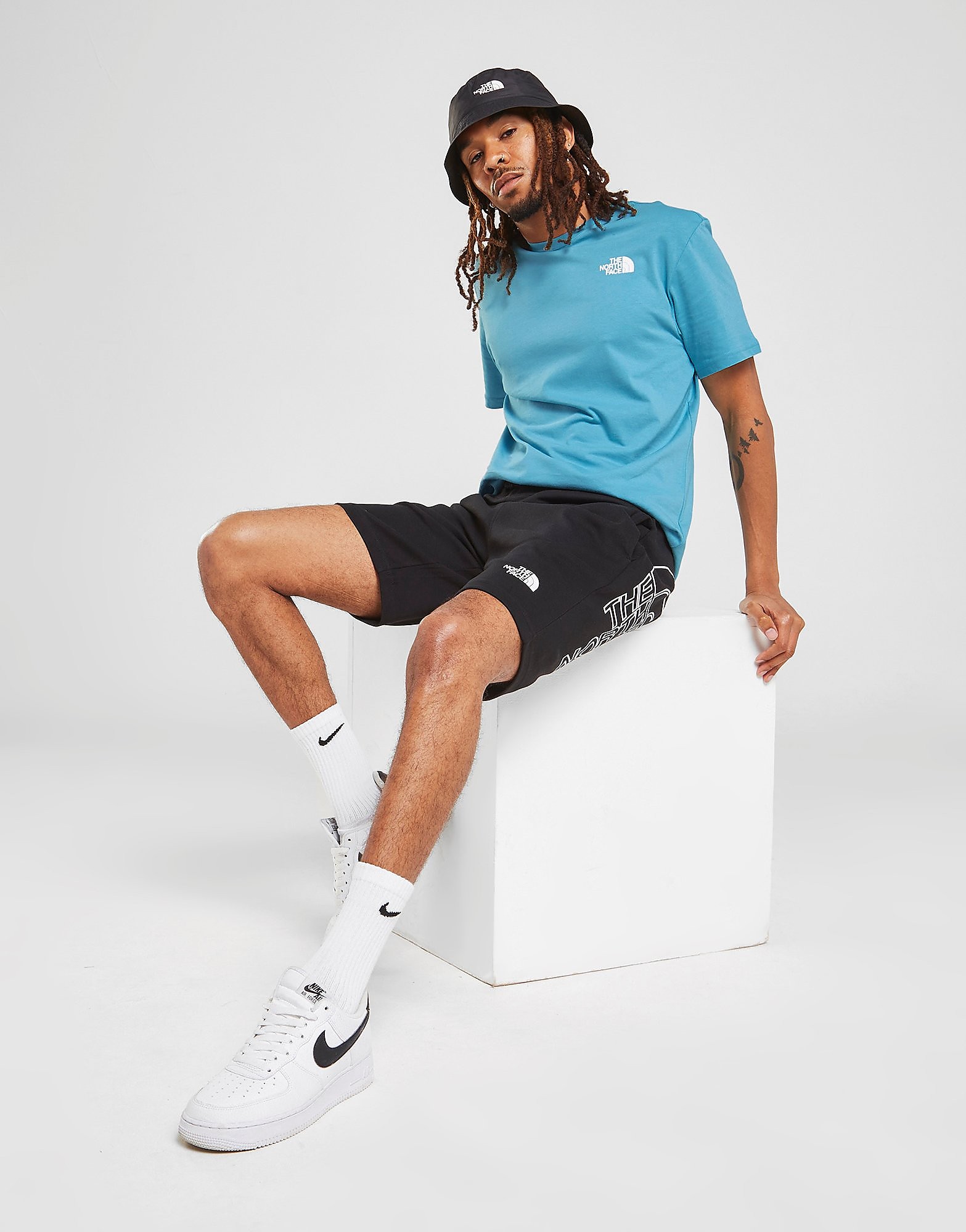 

The North Face Graphic Light Shorts Men's - Black, Black