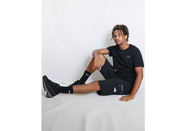 The North Face Short Zip Pocket Homme - Black, Black