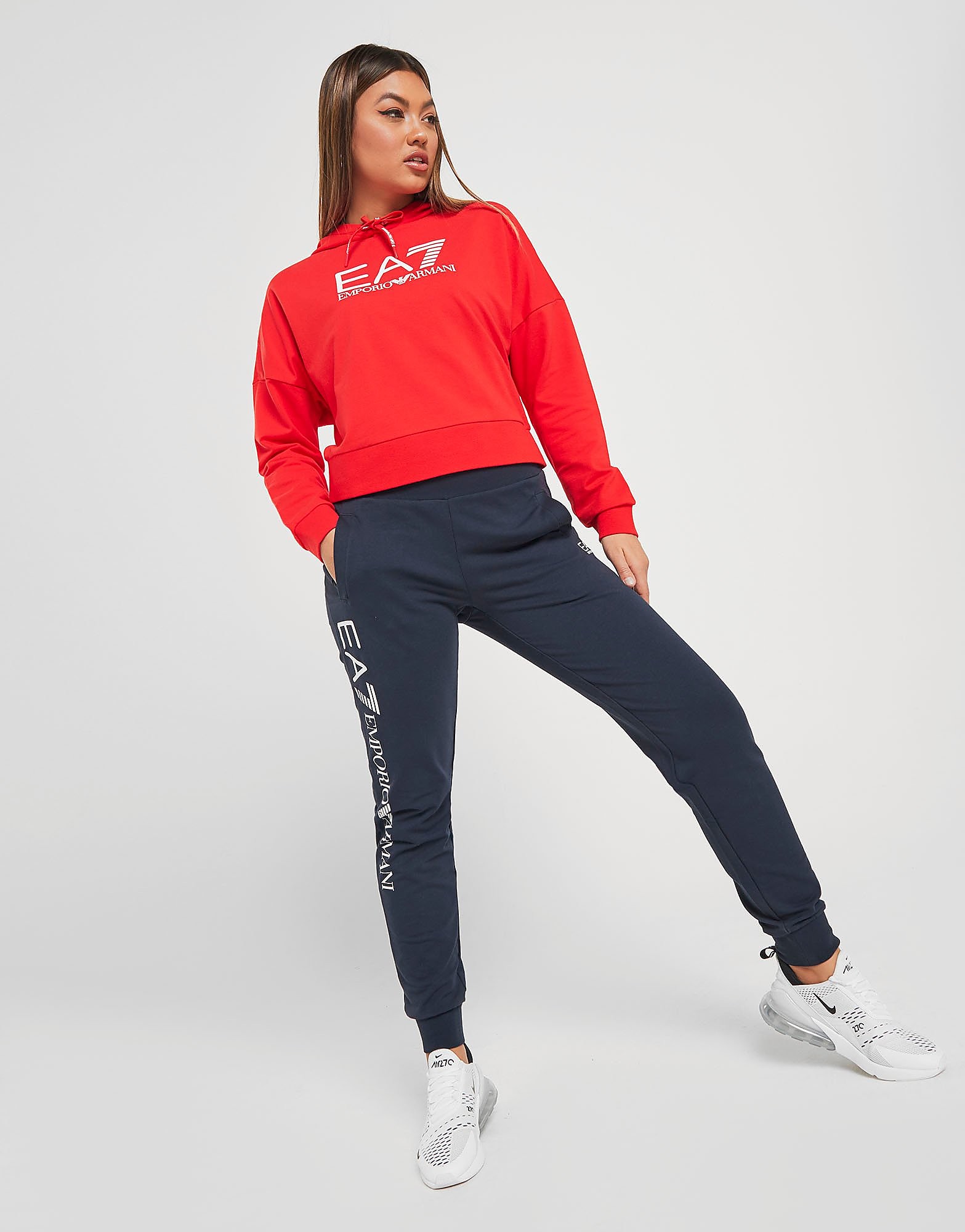 

Emporio Armani EA7 Core Logo Joggers - Navy - Womens, Navy
