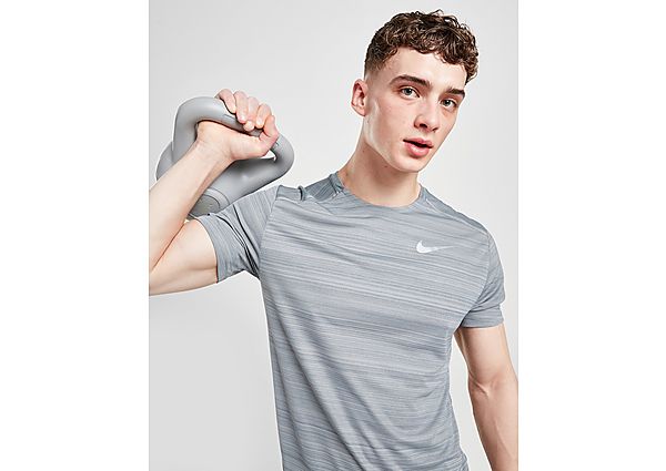 Nike Miler T-Shirt Homme - Grey, Grey