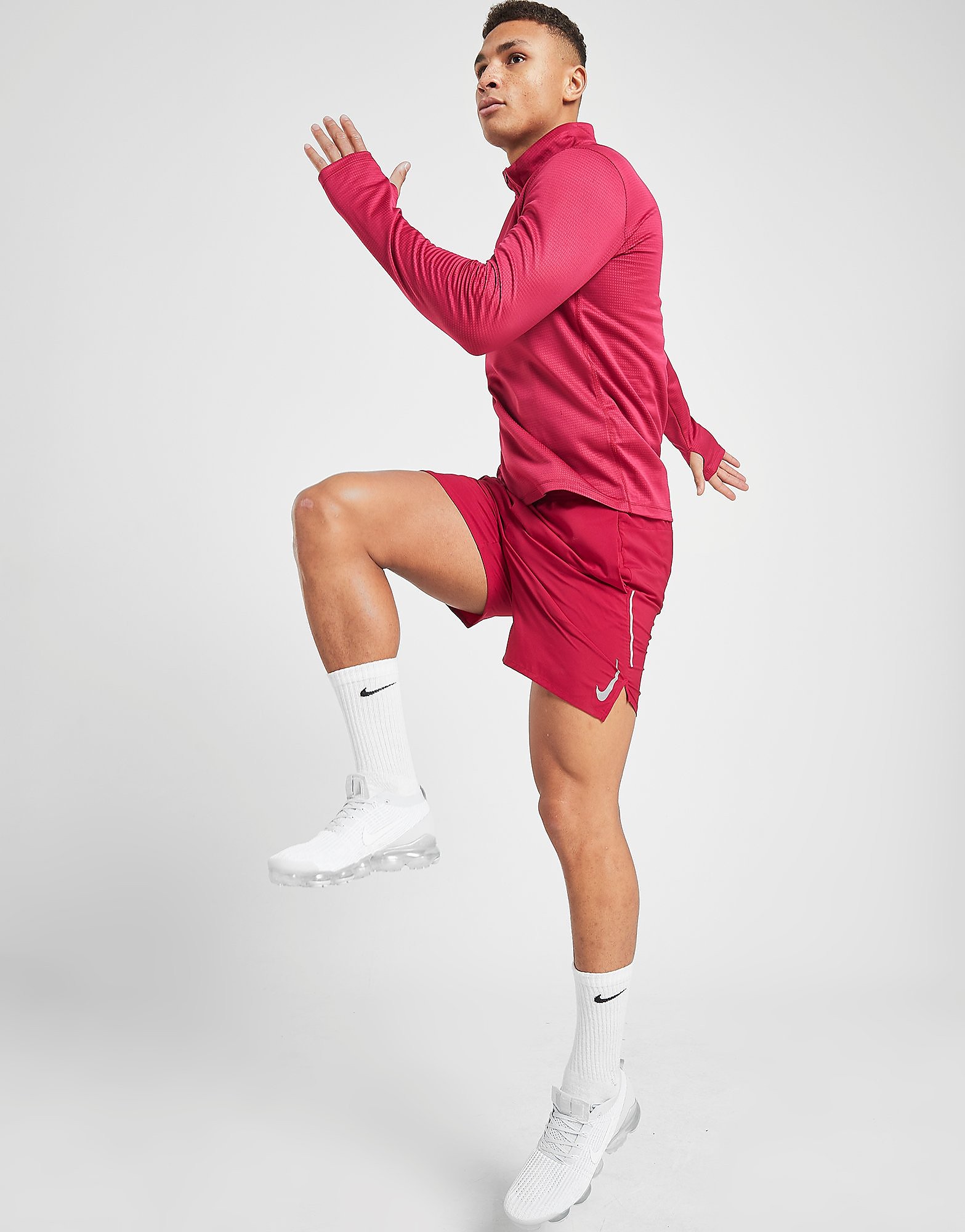 Nike Flex 7" Stride Shorts - Noble Red - Mens, Noble Red