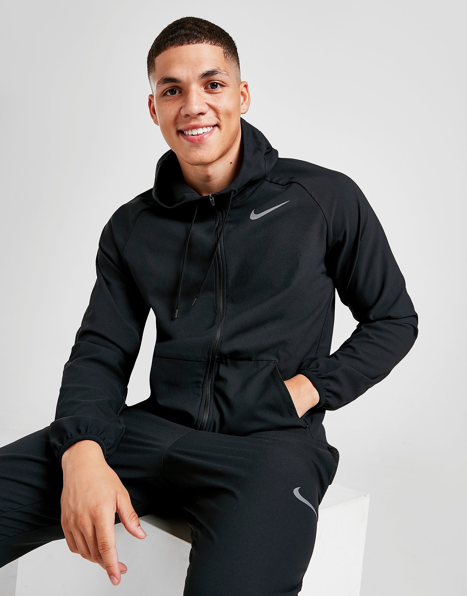 

Nike Flex Pro Training Hoodie - Black/Dark Grey - Mens, Black/Dark Grey