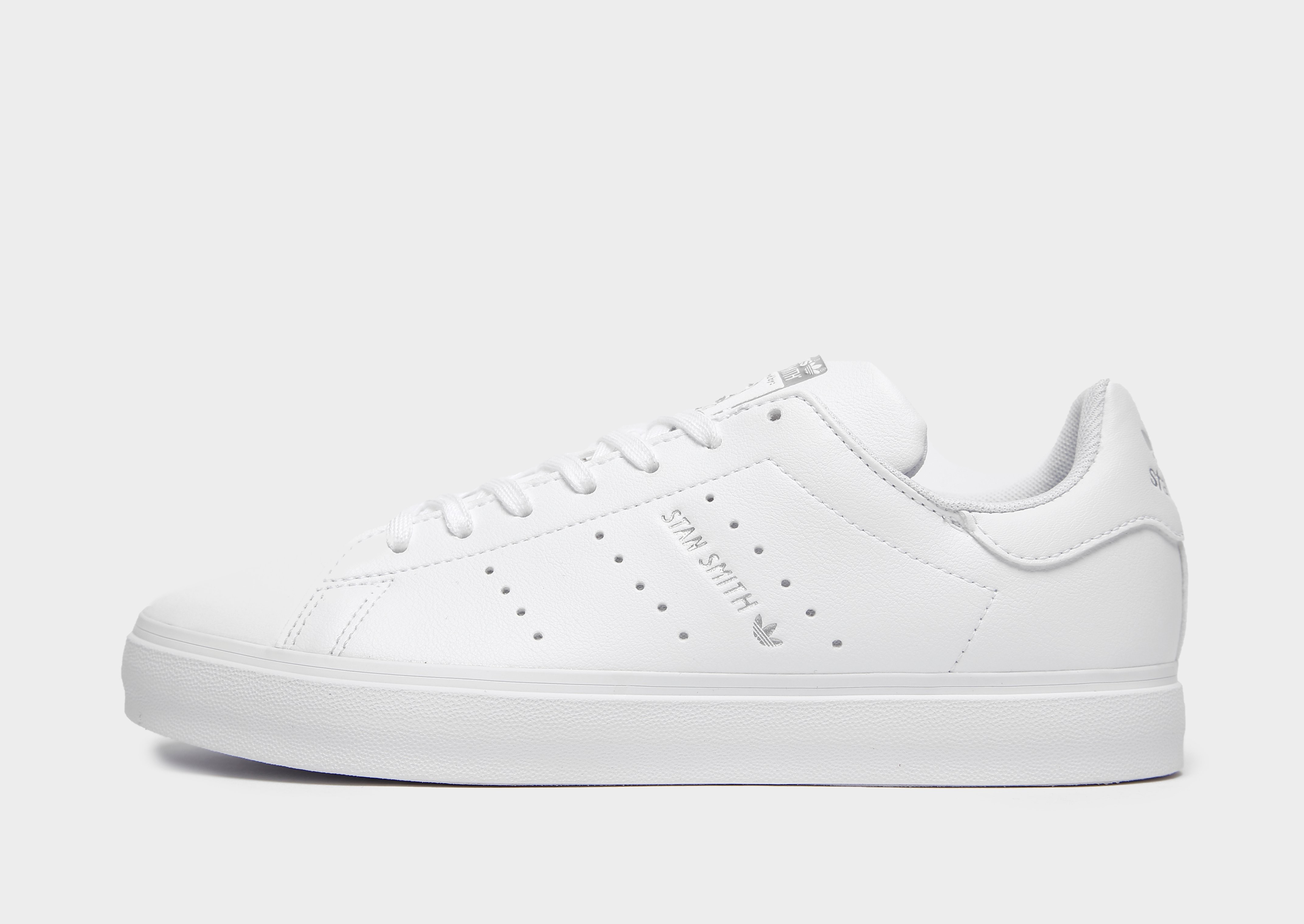 

adidas Originals Stan Smith Vulc Junior - Only at JD - White - Kids, White