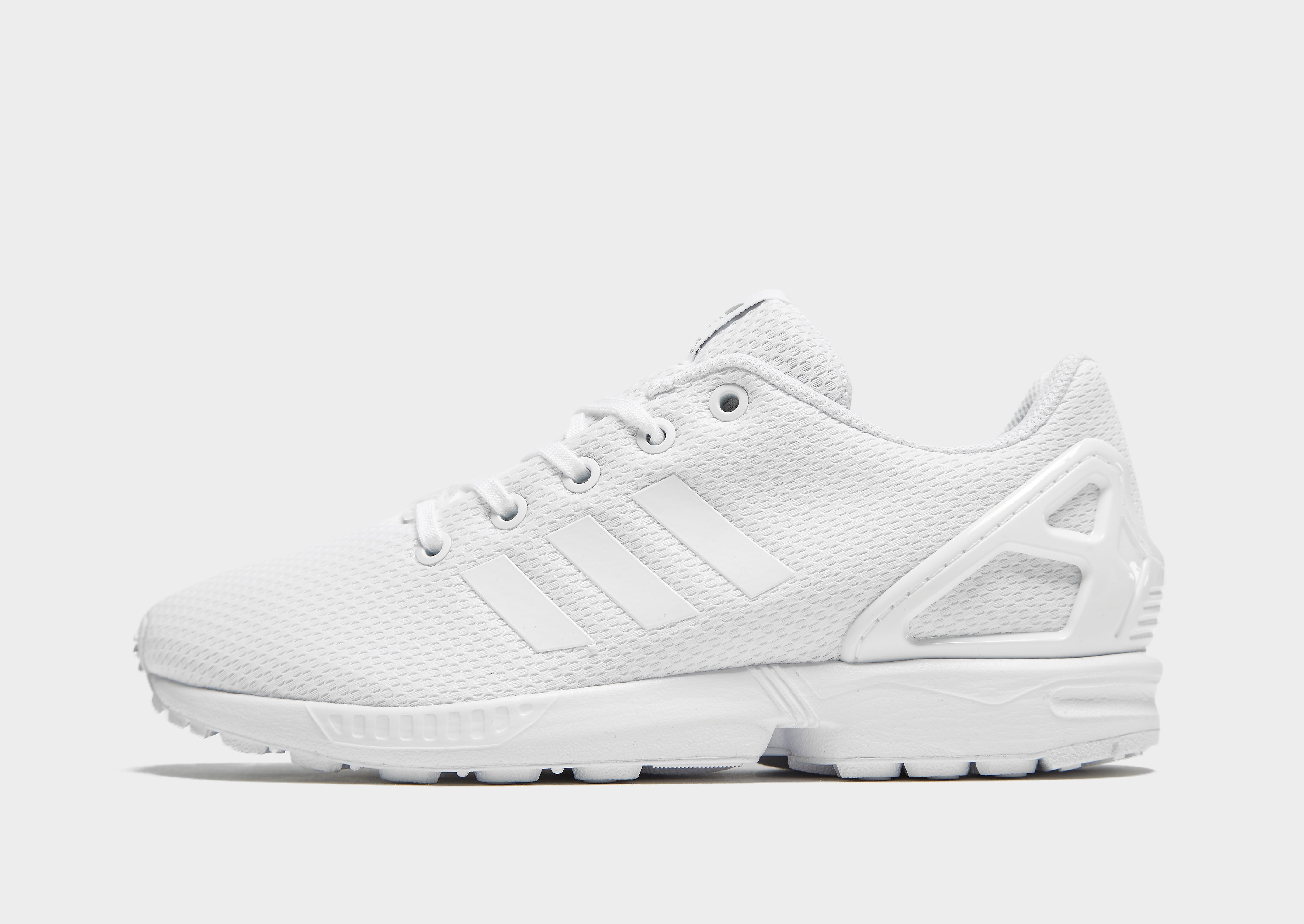 

adidas Originals ZX Flux Junior - Only at JD - White - Kids, White