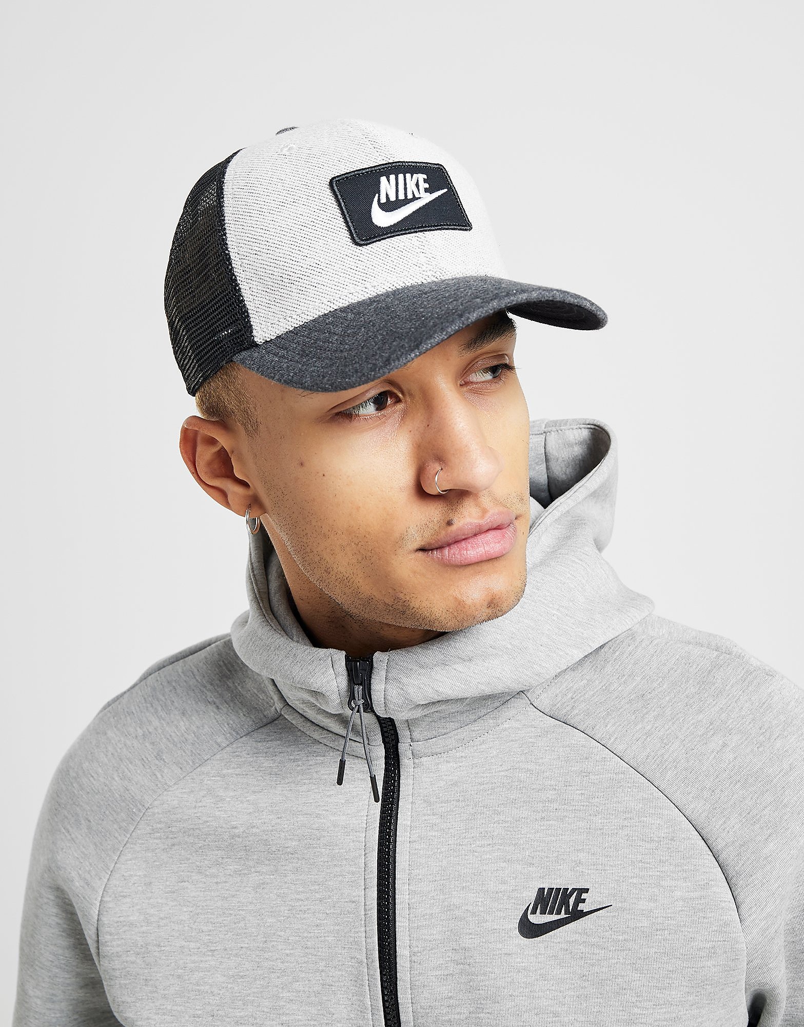 

Nike Trucker Cap - Black/Black - Mens, Black/Black