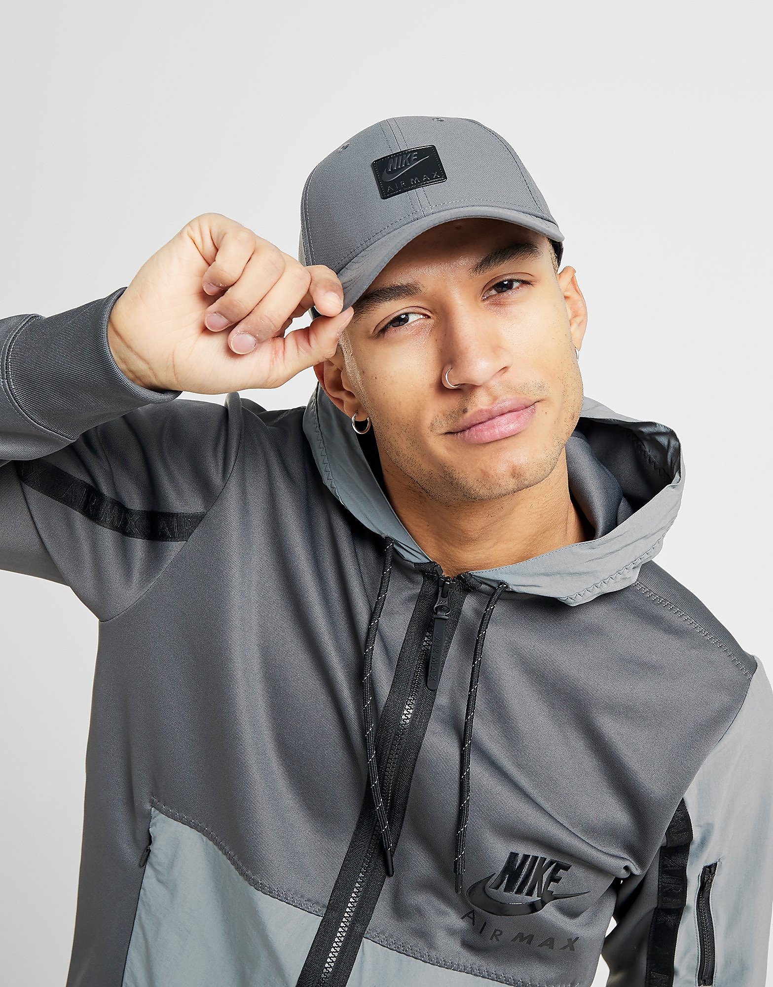 Nike Legacy 91 Air Max Cap - Iron Grey/Black - Mens, Iron Grey/Black