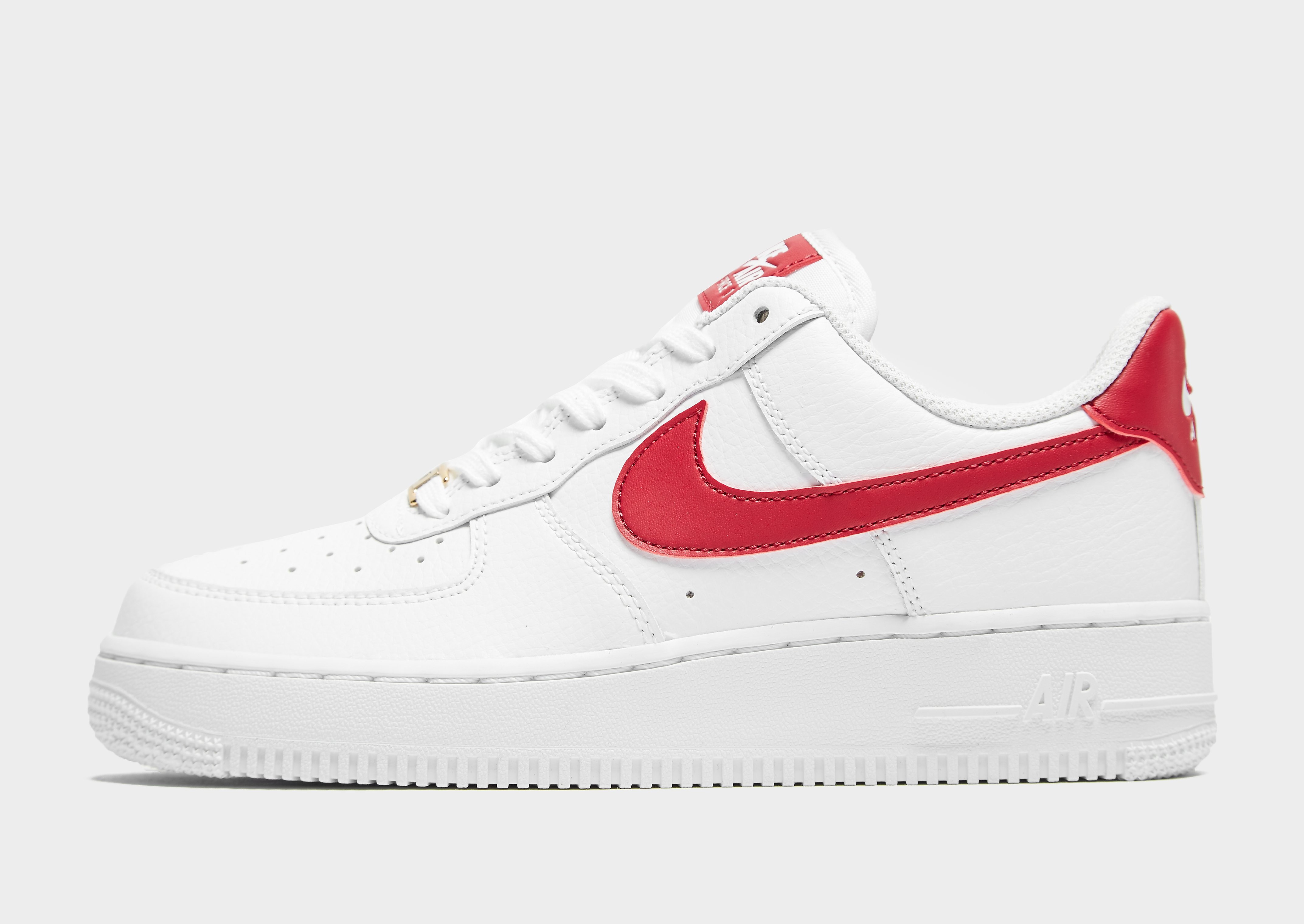 

Nike Air Force 1 Low Women's - White/White/White/Noble Red/Red, White/White/White/Noble Red/Red