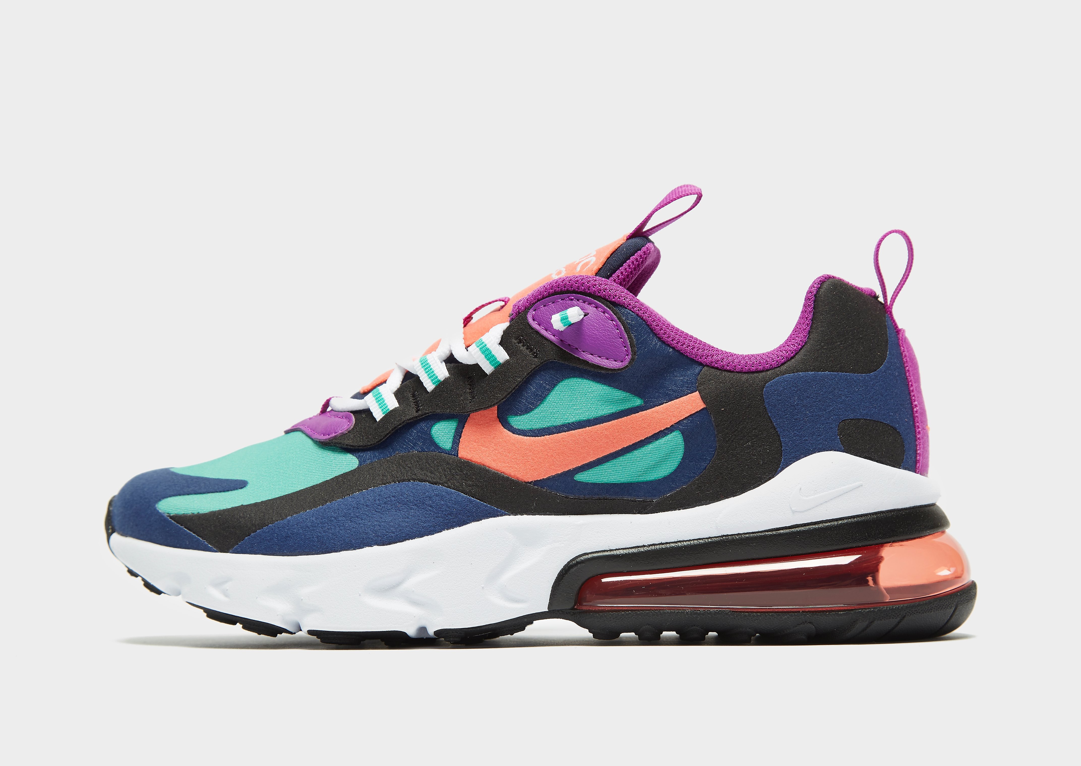 

Nike Air Max 270 React Junior - Blue Void/Black/Kinetic Green/Magic Ember/Black - Kids, Blue Void/Black/Kinetic Green/Magic Ember/Black