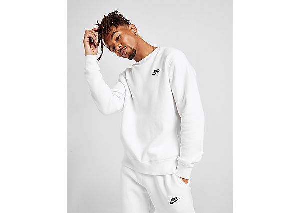 Nike Foundation Crew Sweatshirt Homme - White, White