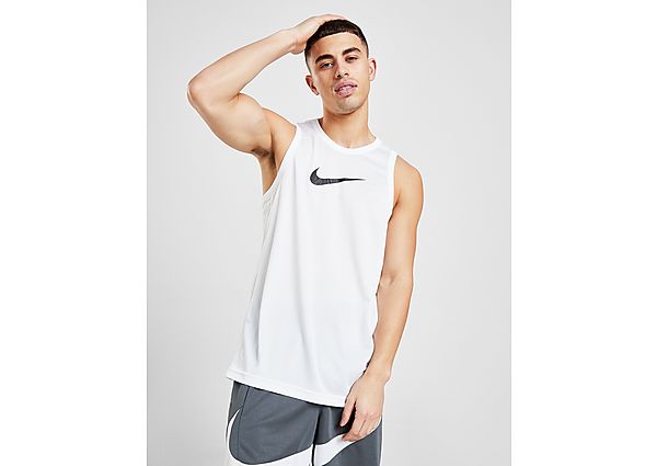 Nike Haut de basketball Nike Dri-FIT pour Homme - White/Black, White/Black