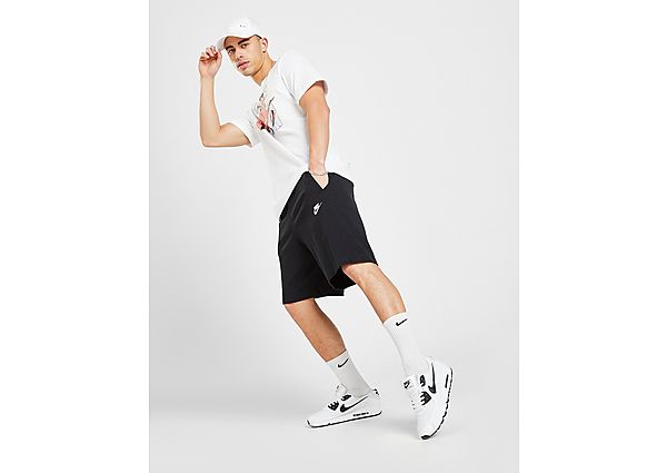 Nike Short Foundation Homme - Black/White, Black/White