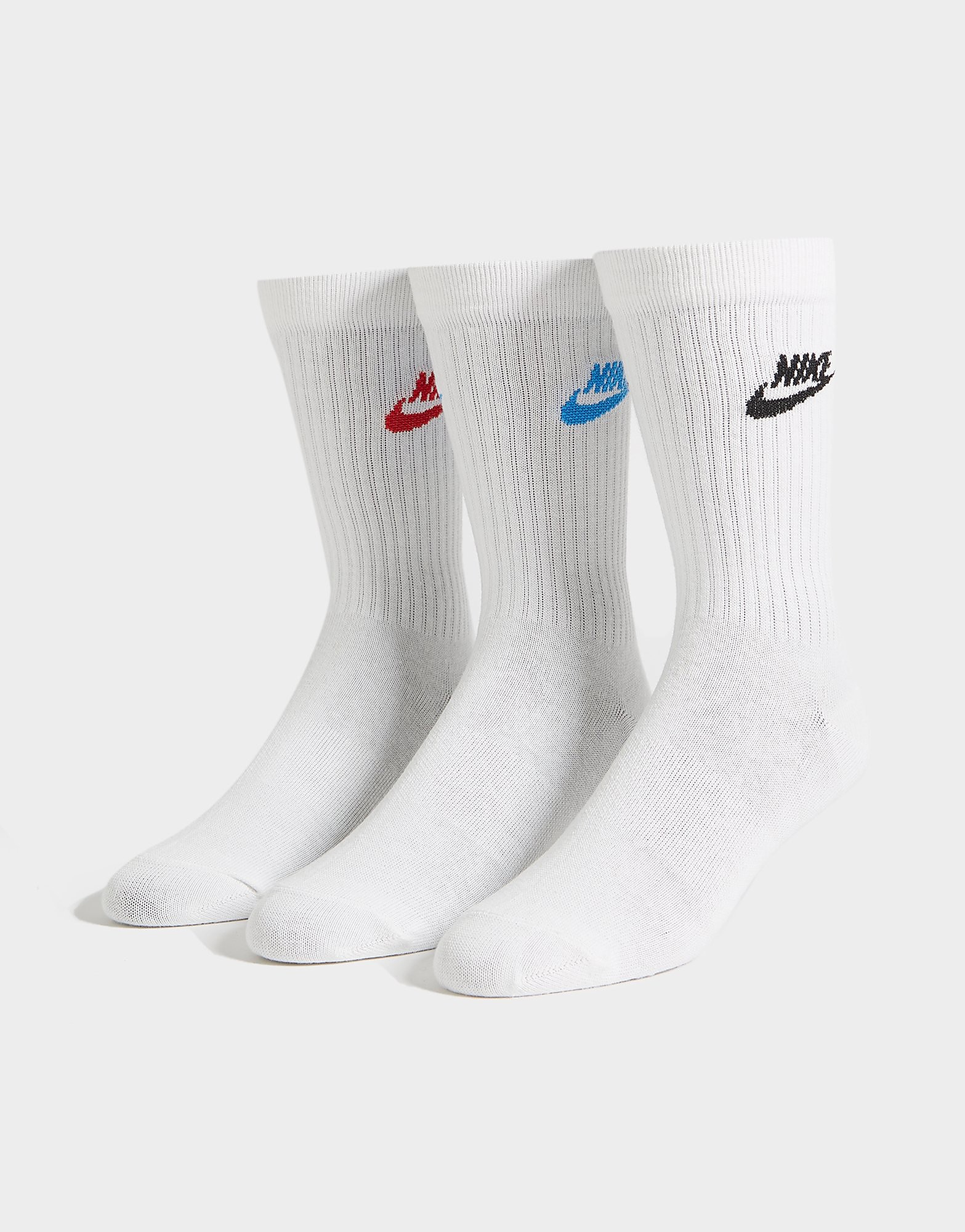 

Nike 3-Pack Everyday Essential Socks - Multi-Colour - Womens, Multi-Colour