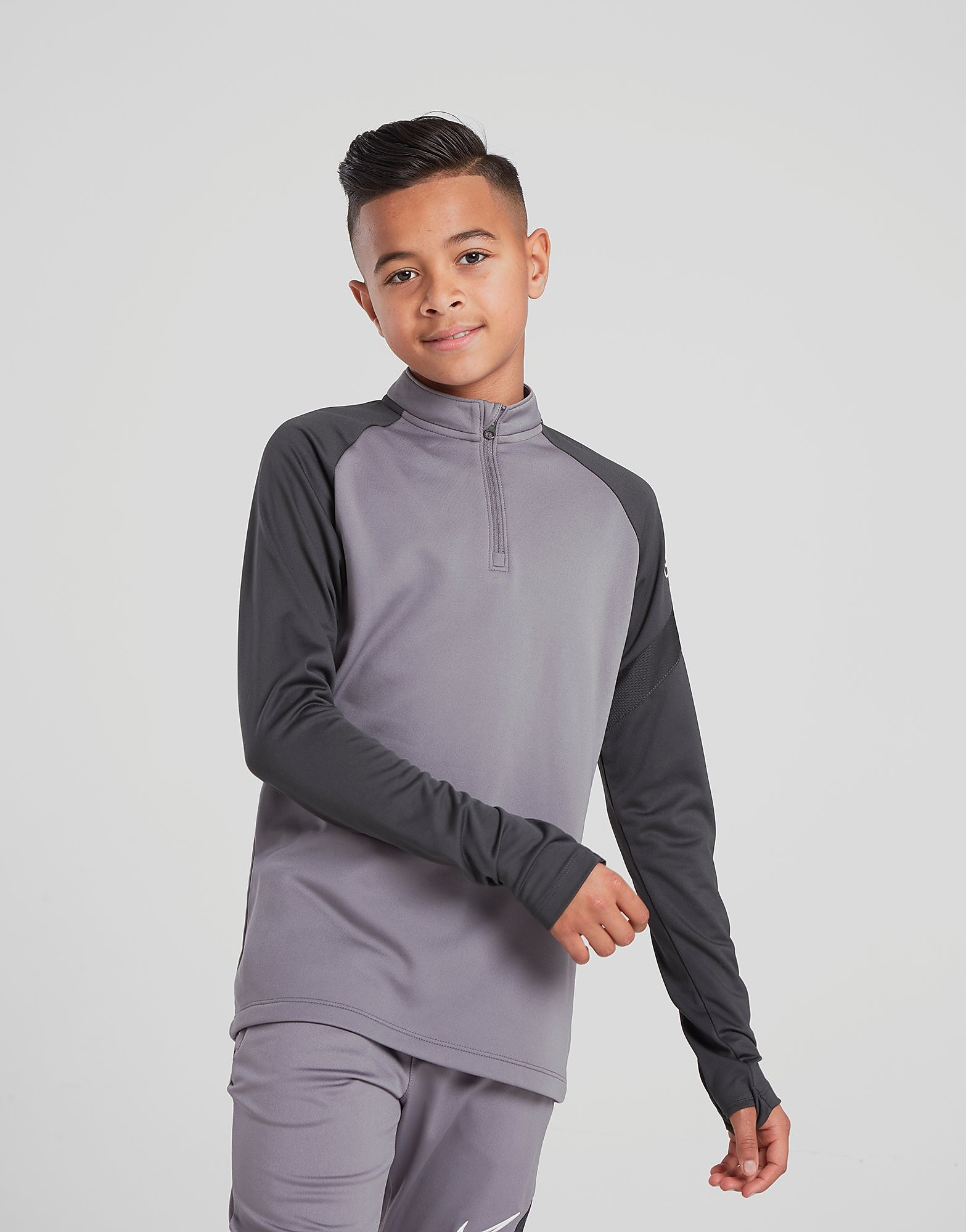 

Nike Academy Pro 1/4 Zip Track Top Junior - Gunsmoke/Anthracite/Anthracite/White - Kids, Gunsmoke/Anthracite/Anthracite/White