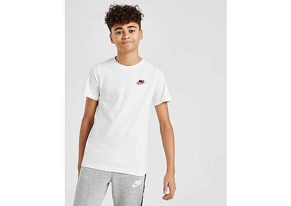 Nike T-Shirt Small Logo Junior - White, White