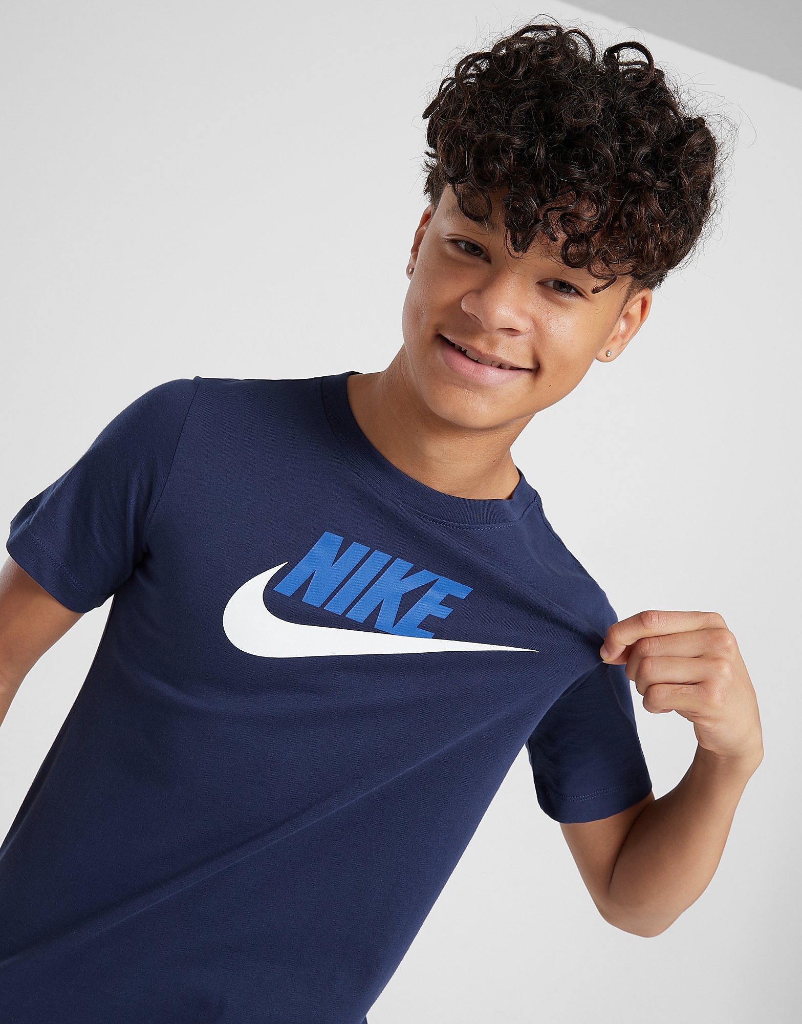 

Nike Futura Icon T-Shirt Junior - Navy/White - Kids, Navy/White