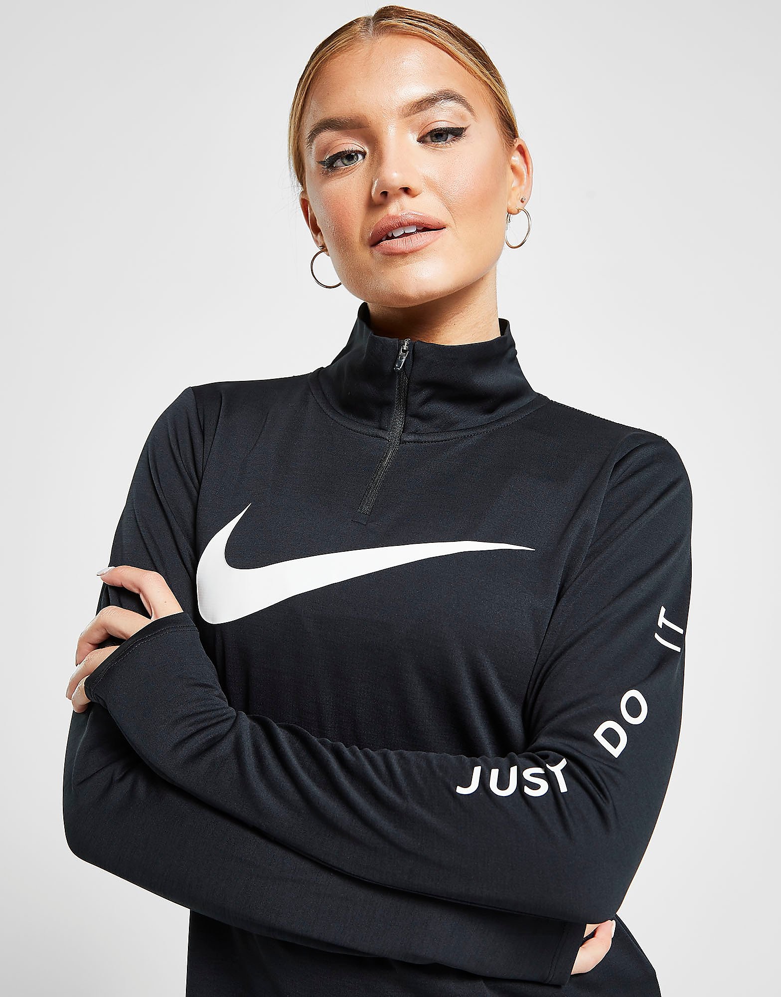 

Nike Running Swoosh 1/4 Zip Top - Womens
