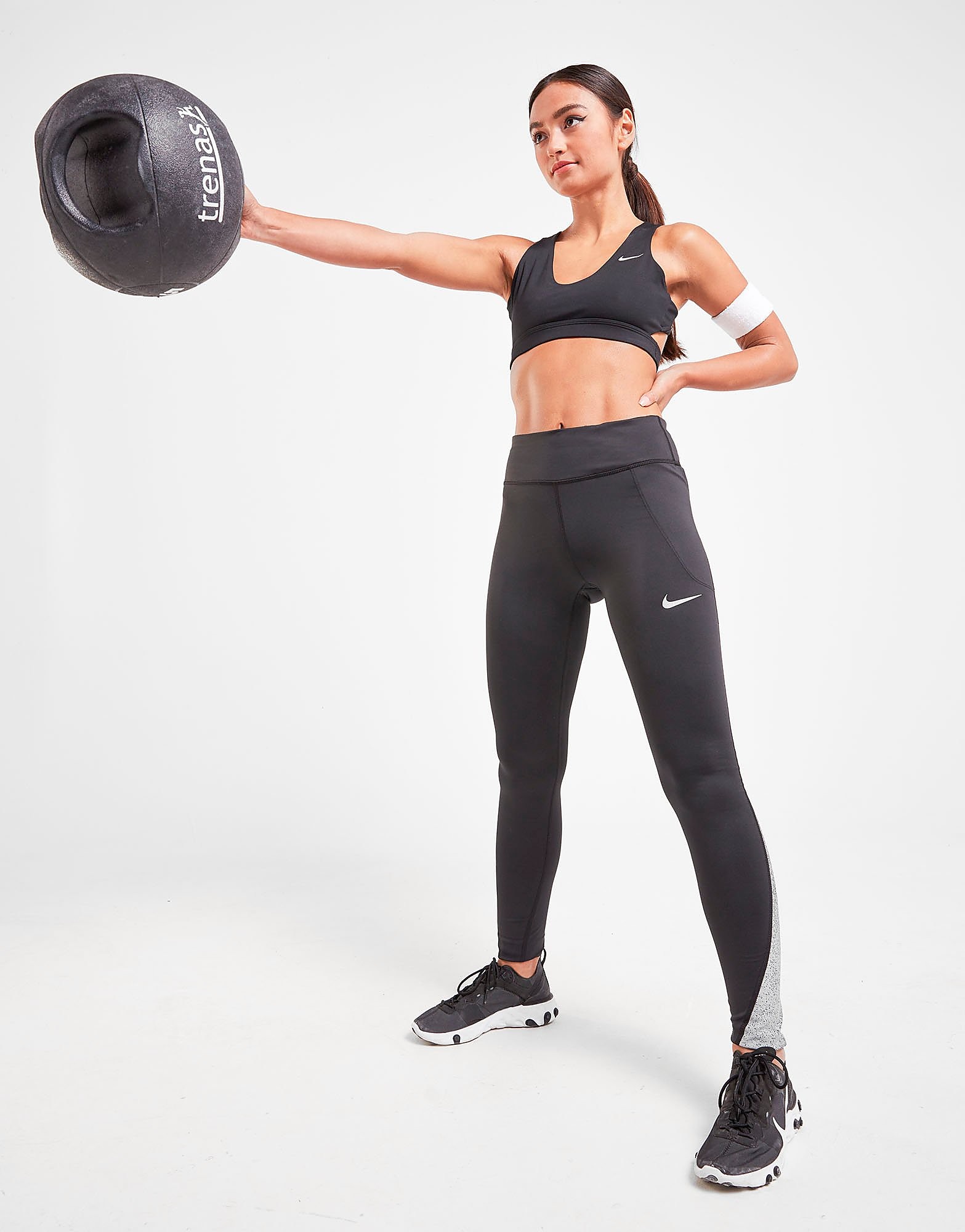 

Nike Running Fast Tights - Black/Silver - Womens, Black/Silver