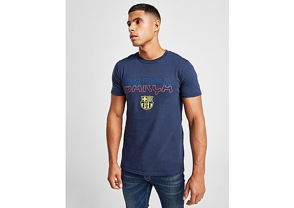 Official Team T-Shirt FC Barcelona Homme - Navy/Red/Yellow, Navy/Red/Yellow