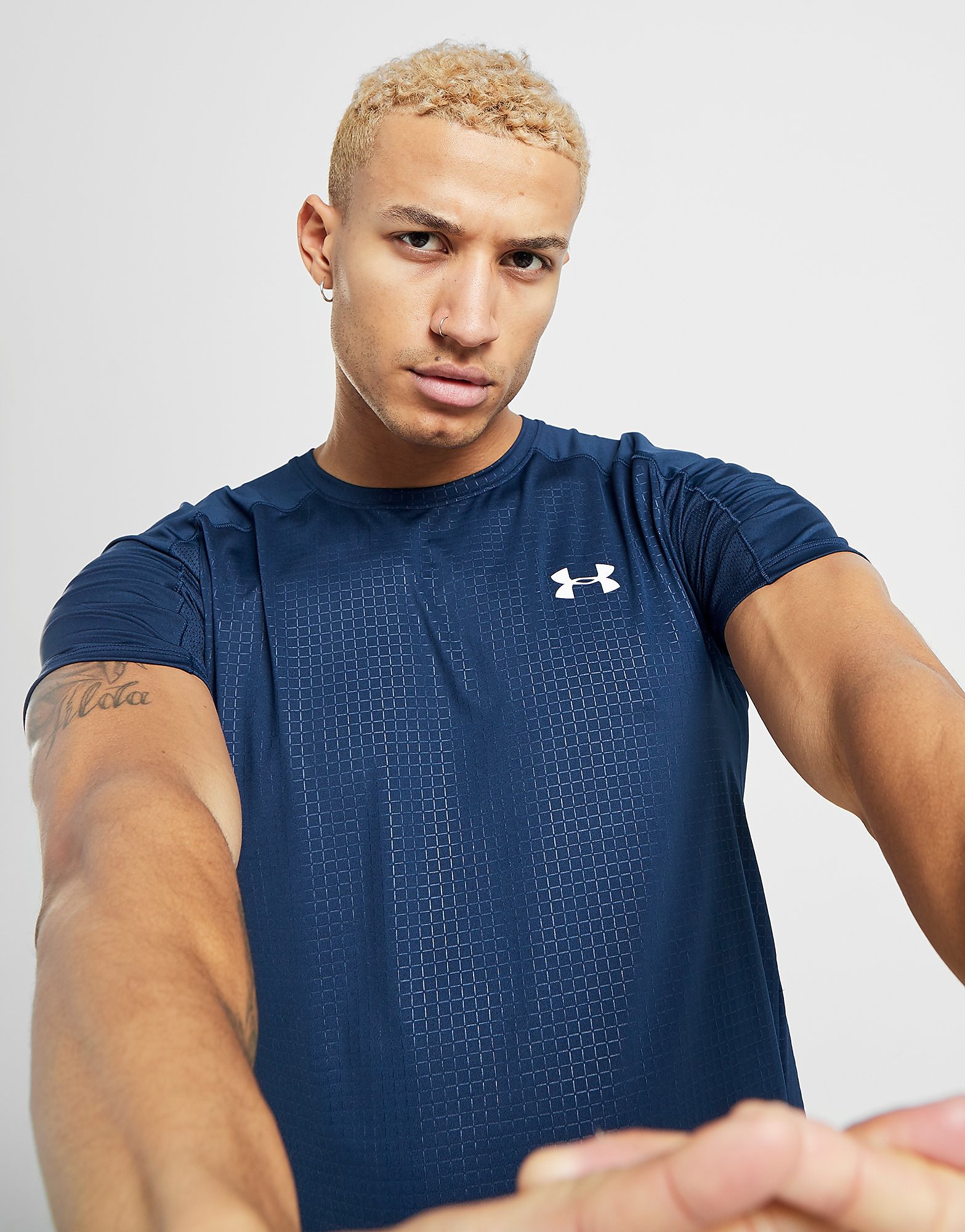 

Under Armour MK1 Grid T-Shirt - Only at JD - BLUE - Mens, BLUE