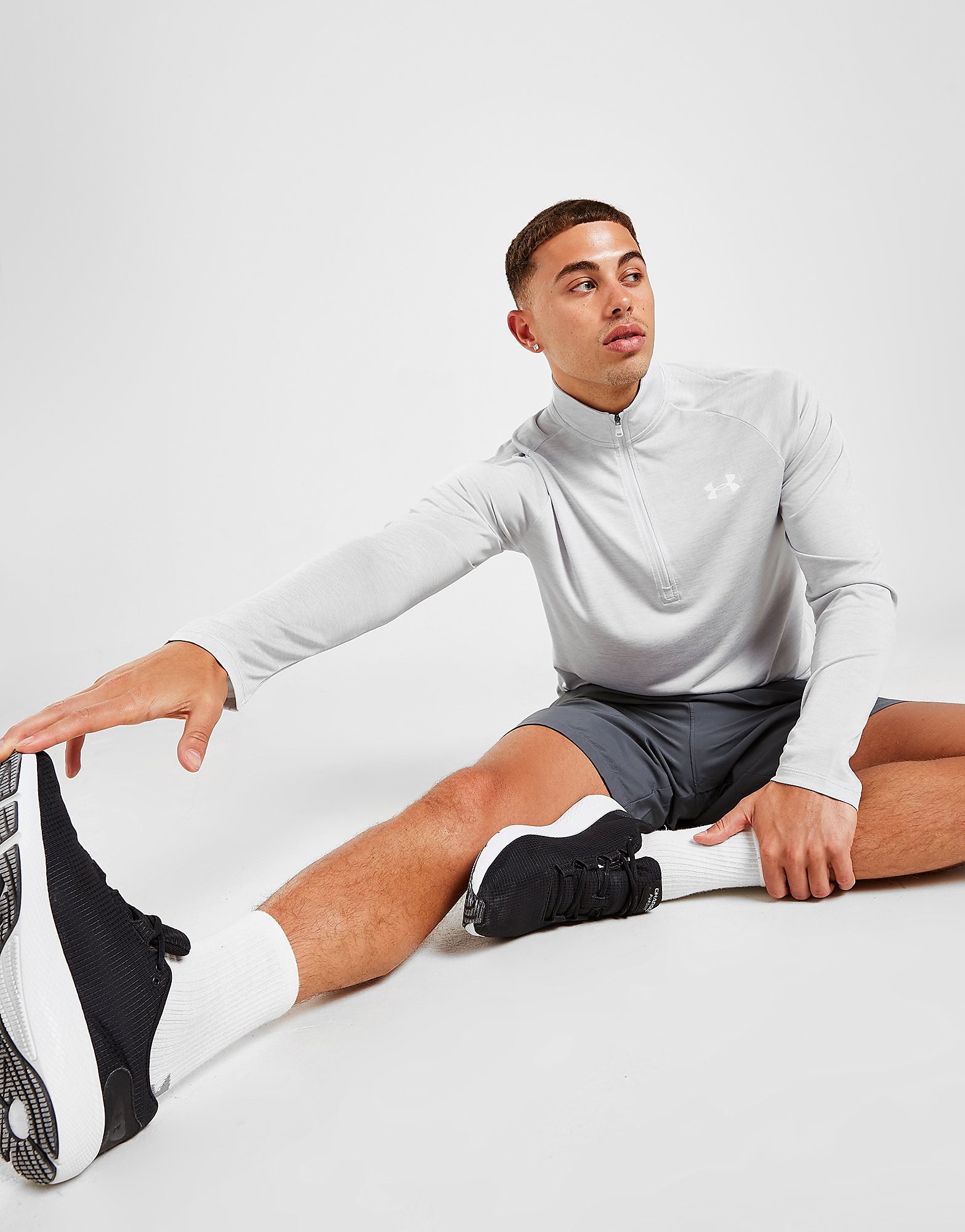 

Under Armour Tech 1/4 Zip Top - Halo Gray - Mens, Halo Gray