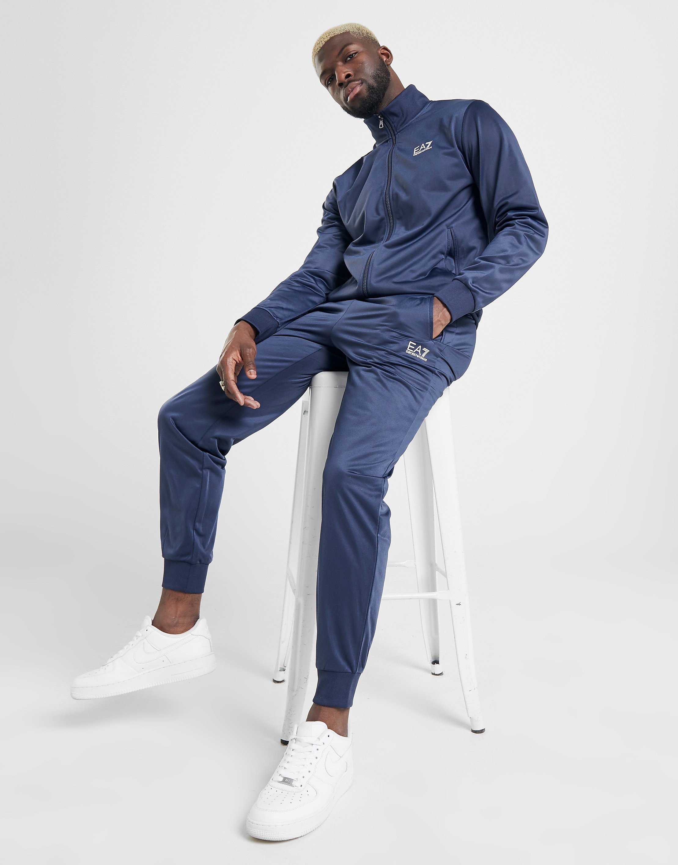 Emporio Armani EA7 Survêtement Core Homme - Only at JD - Bleu, Bleu