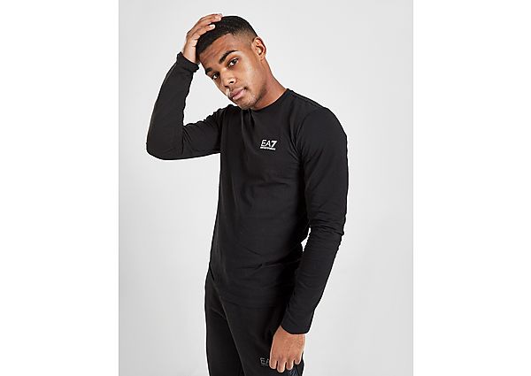 Emporio Armani EA7 T-shirt Core Manches longues Homme - Black, Black